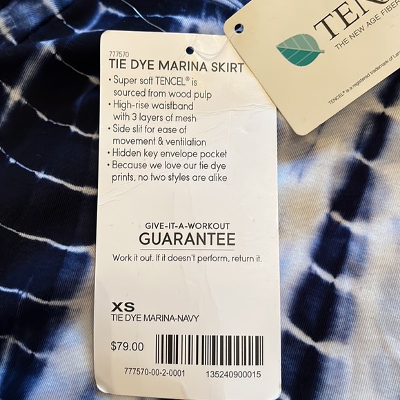 ATHLETA  Tie dye marina skirt. New with tags never worn. - Picture 9 of 9
